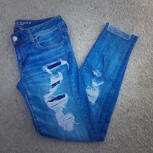 AEO Rip-Patched Jeans